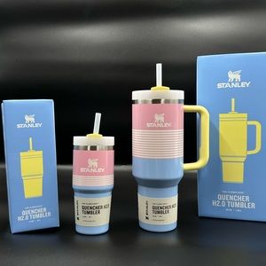 Stanley Cup Flowstate Quencher Pastel Pop 40oz&14oz Bundle.